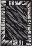 Dywan Modern Rugs - STANDARD J313B Black