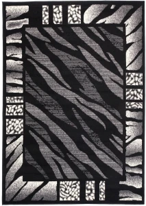 Dywan Modern Rugs - STANDARD J313B Black