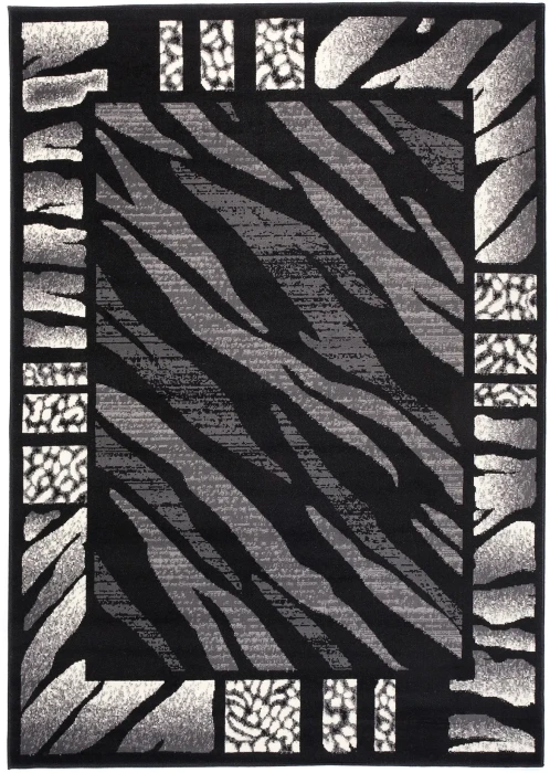 Dywan Modern Rugs - Standard J313B Black