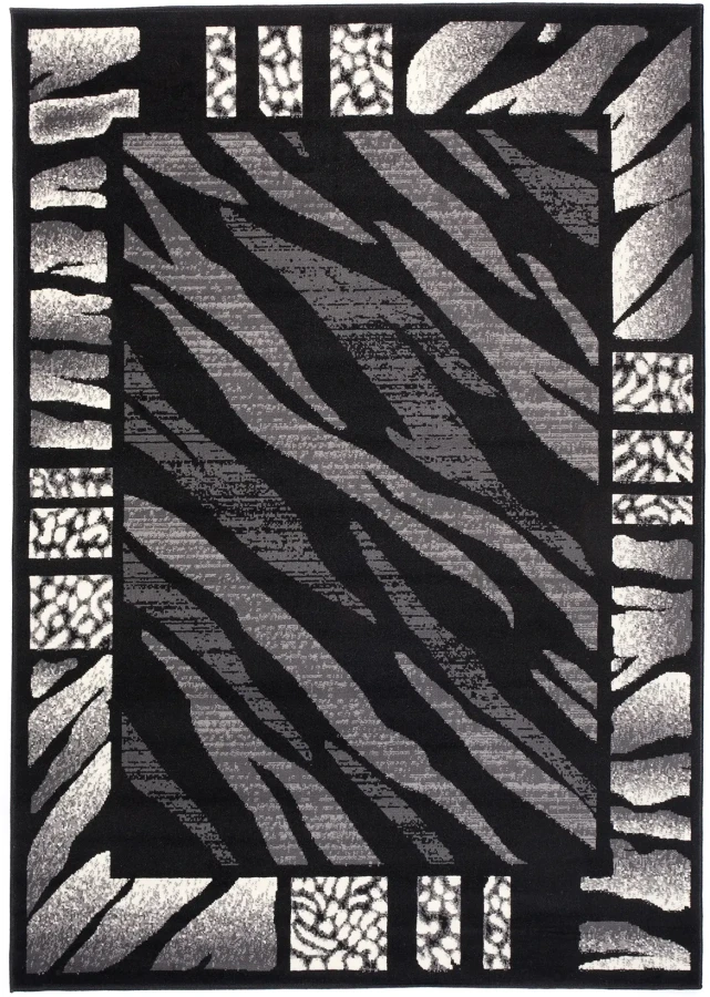 Dywan Modern Rugs - Standard J313B Black