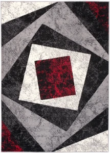 Dywan Modern Rugs - STANDARD K855A Black