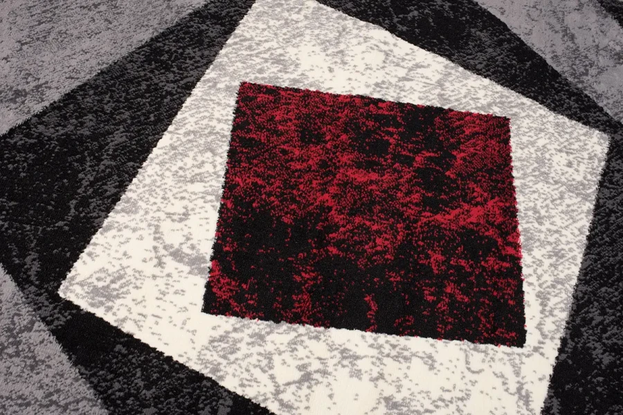 Dywan Modern Rugs - Standard K855A Black