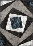 Dywan Modern Rugs - STANDARD K855E Black