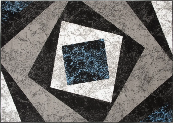 Dywan Modern Rugs - Standard K855E Black