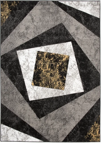 Dywan Modern Rugs - Standard K855G Black
