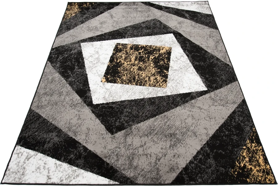 Dywan Modern Rugs - Standard K855G Black