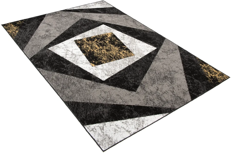Dywan Modern Rugs - Standard K855G Black