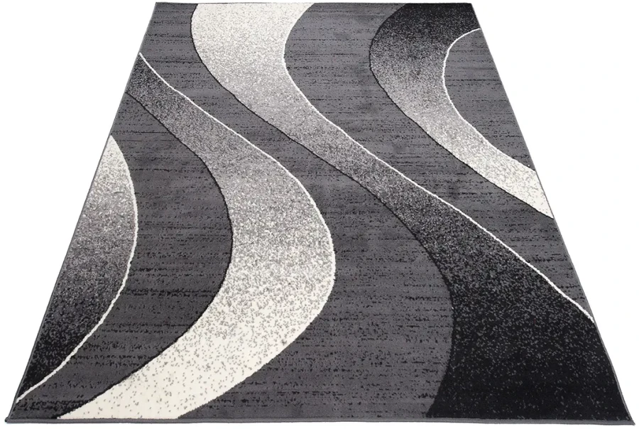 Dywan Modern Rugs - Standard K857A Dark Gray