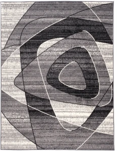 Dywan Modern Rugs - STANDARD K858A Dark Gray