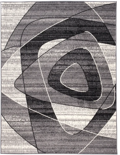 Dywan Modern Rugs - Standard K858A Dark Gray