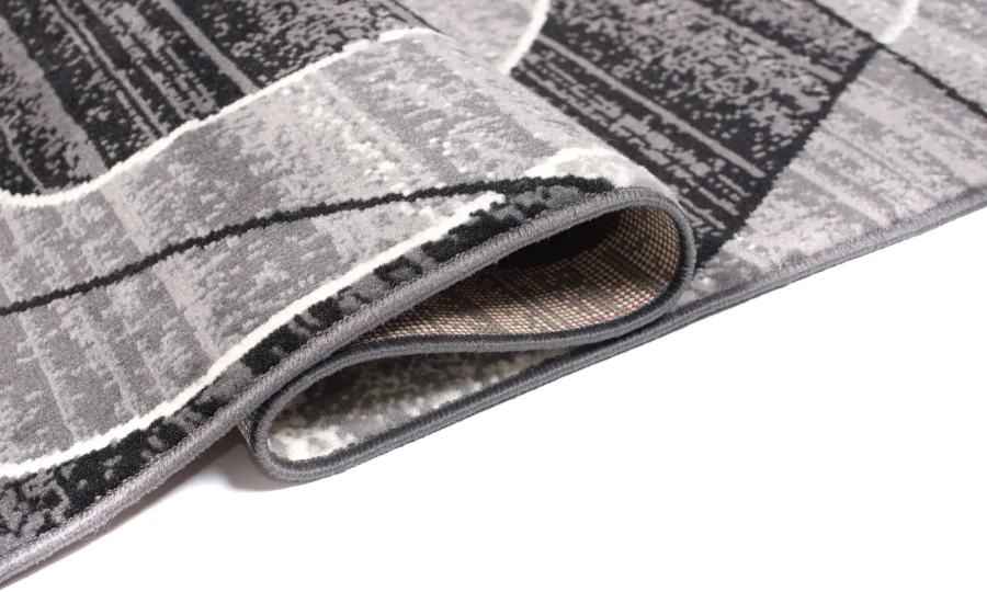 Dywan Modern Rugs - Standard K858A Dark Gray