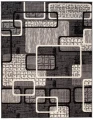 Dywan Modern Rugs - Standard K859A Dark Gray
