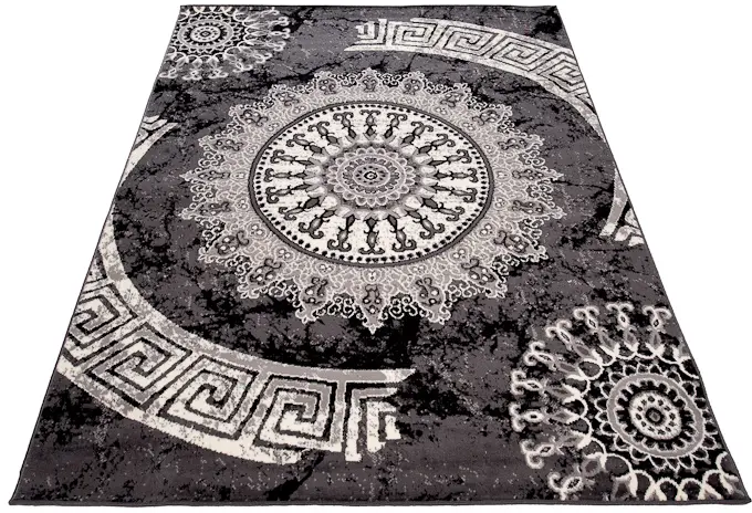 Dywan Modern Rugs - Standard K870A Dark Gray