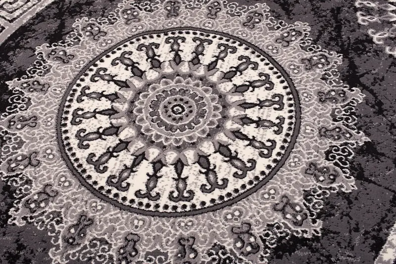 Dywan Modern Rugs - Standard K870A Dark Gray
