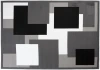 Dywan Modern Rugs - Standard T968A Dark Gray