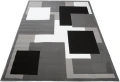 Dywan Modern Rugs - Standard T968A Dark Gray