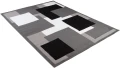 Dywan Modern Rugs - Standard T968A Dark Gray