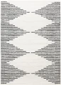 Dywan Modern Rugs - Standard 3478A Cream / Black