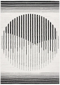 Dywan Modern Rugs - STANDARD 5353A Cream / Black