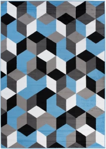 Dywan Modern Rugs - FUTURE Q545A Blue