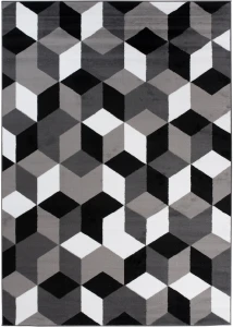 Dywan Modern Rugs - FUTURE Q545A Dark Gray