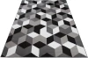 Dywan Modern Rugs - FUTURE Q545A Dark Gray