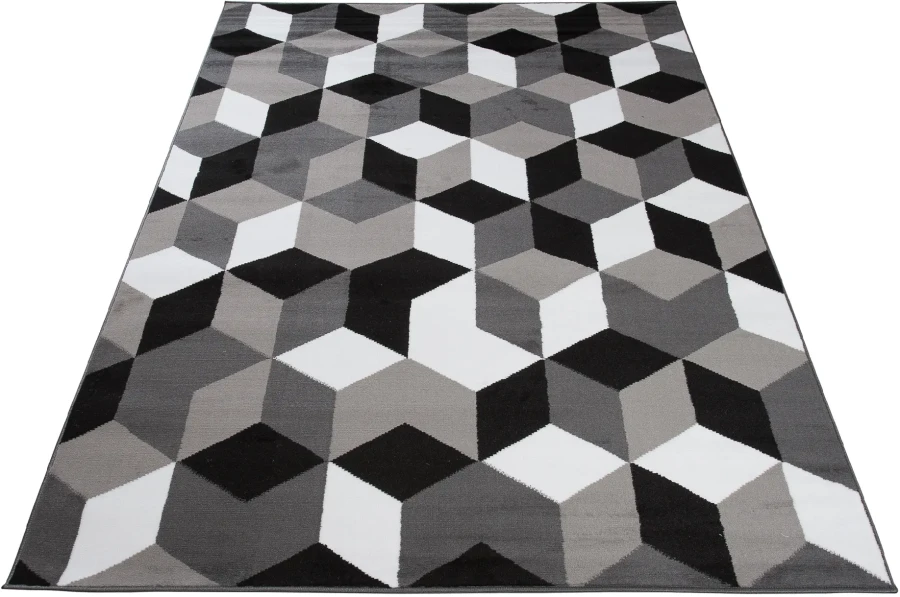 Dywan Modern Rugs - FUTURE Q545A Dark Gray