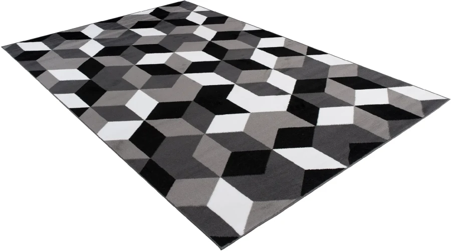 Dywan Modern Rugs - FUTURE Q545A Dark Gray
