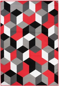Dywan Modern Rugs - FUTURE Q545A Red