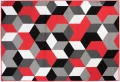 Dywan Modern Rugs - FUTURE Q545A Red