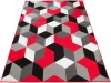 Dywan Modern Rugs - FUTURE Q545A Red
