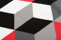 Dywan Modern Rugs - FUTURE Q545A Red