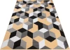 Dywan Modern Rugs - FUTURE Q545A Yellow