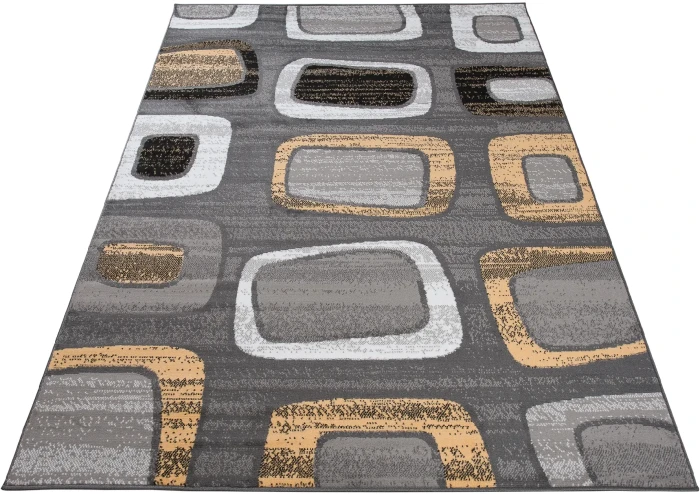 Dywan Modern Rugs - FUTURE T965C Dark Gray