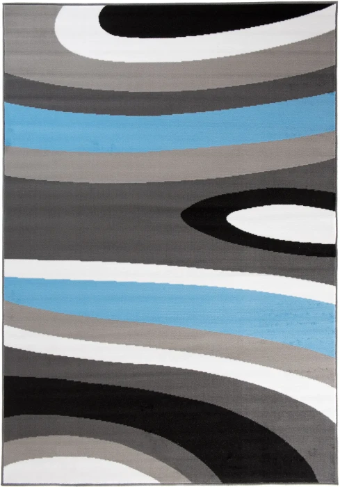 Dywan Modern Rugs - FUTURE Z895B Dark Gray