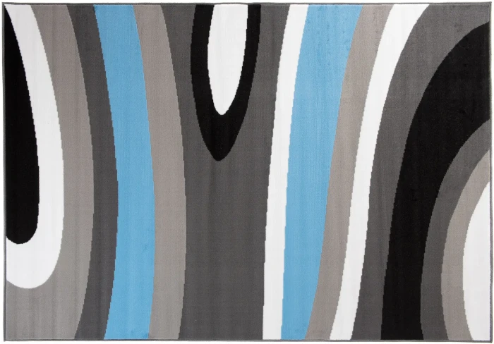 Dywan Modern Rugs - FUTURE Z895B Dark Gray