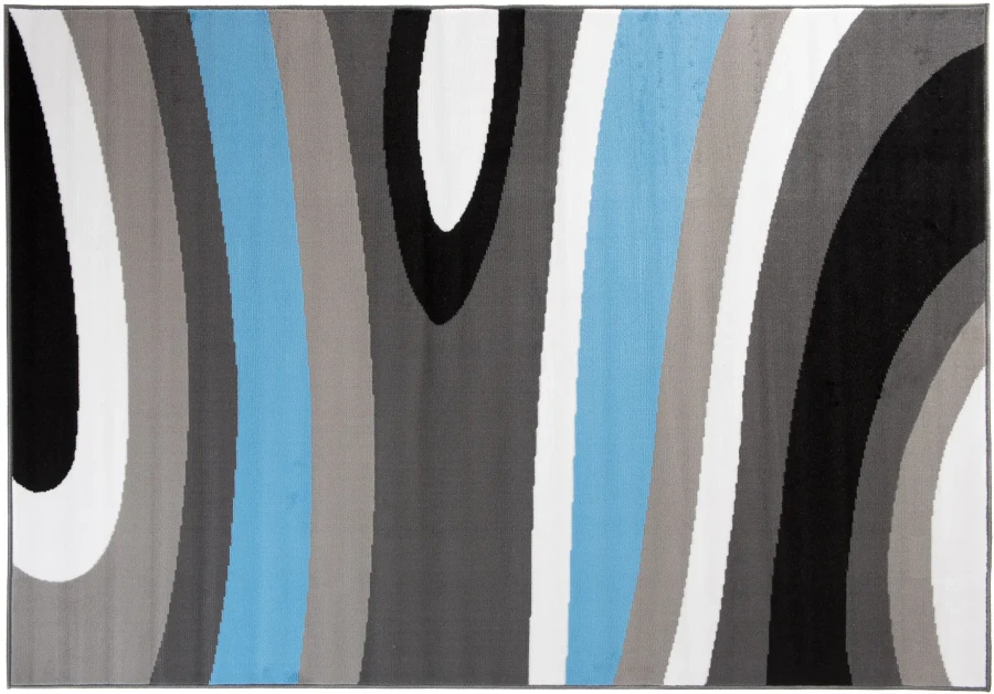 Dywan Modern Rugs - FUTURE Z895B Dark Gray