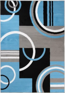 Dywan Modern Rugs - FUTURE Z897A Blue