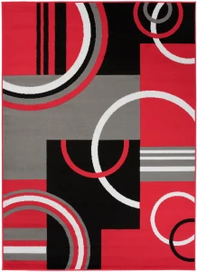 Dywan Modern Rugs - FUTURE Z897A Red
