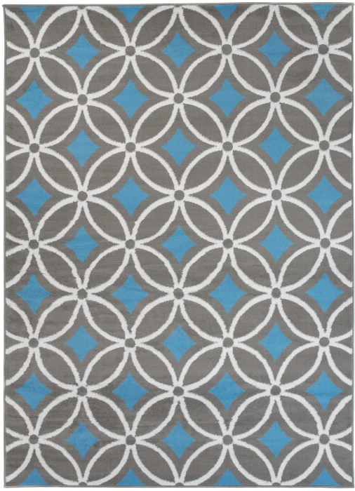 Dywan Modern Rugs - FUTURE Z898B Gray