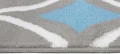 Dywan Modern Rugs - FUTURE Z898B Gray
