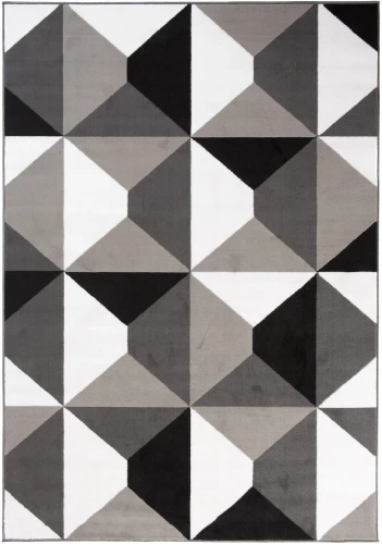 Dywan Modern Rugs - FUTURE Z902D Dark Gray
