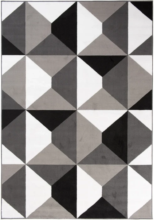 Dywan Modern Rugs - FUTURE Z902D Dark Gray