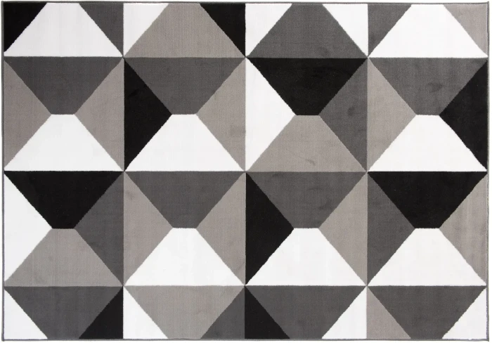 Dywan Modern Rugs - FUTURE Z902D Dark Gray