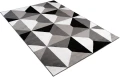 Dywan Modern Rugs - FUTURE Z902D Dark Gray