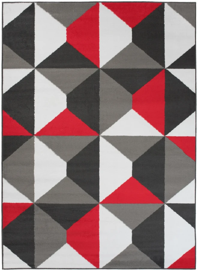 Dywan Modern Rugs - FUTURE Z902E Dark Gray