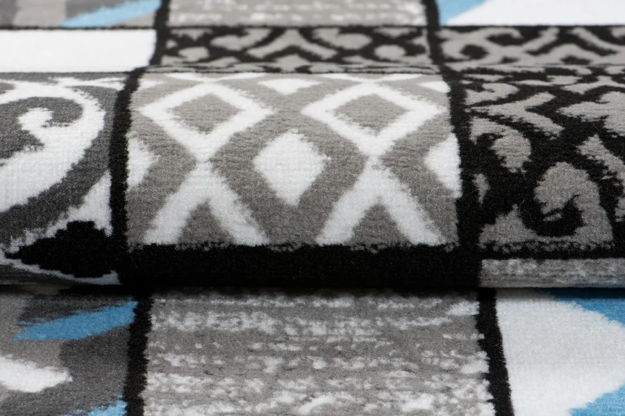 Dywan Modern Rugs - FUTURE Z906B Gray