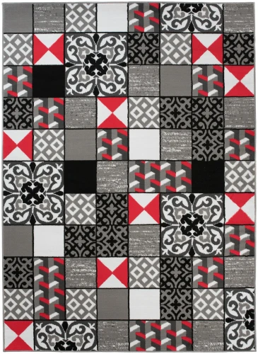 Dywan Modern Rugs - FUTURE Z906E Gray