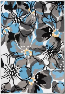 Dywan Modern Rugs - FUTURE Z907A Dark Gray