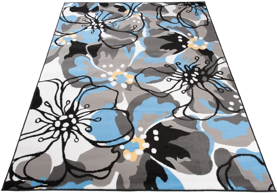 Dywan Modern Rugs - FUTURE Z907A Dark Gray